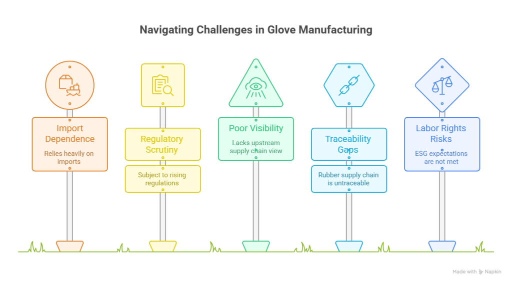 Gloves supply chain, eudr gloves, eudr gloves supply chain
