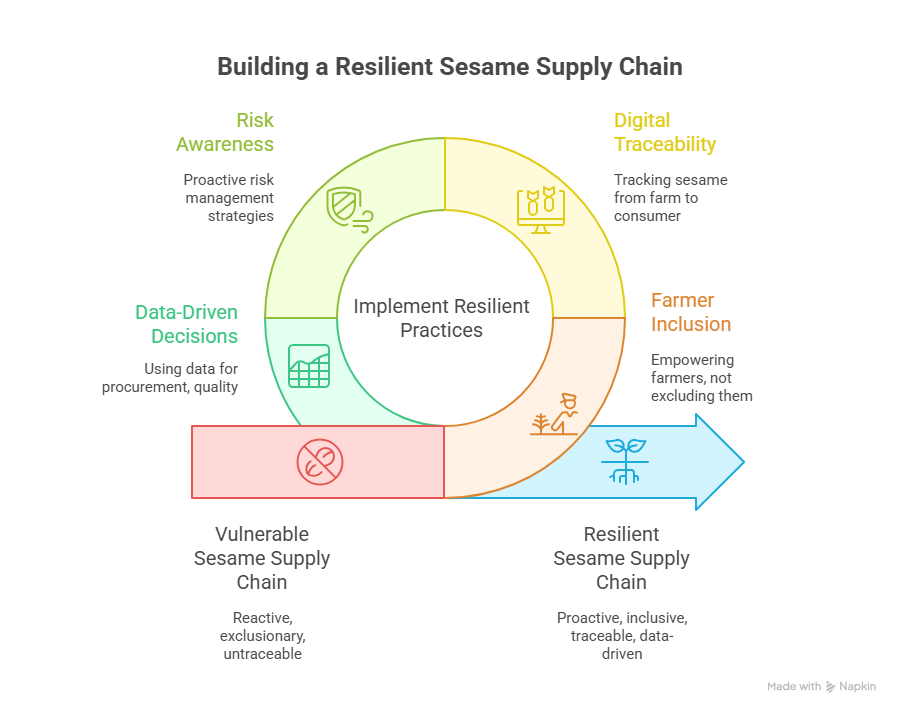 Sesame Supply Chain, sesame traceability