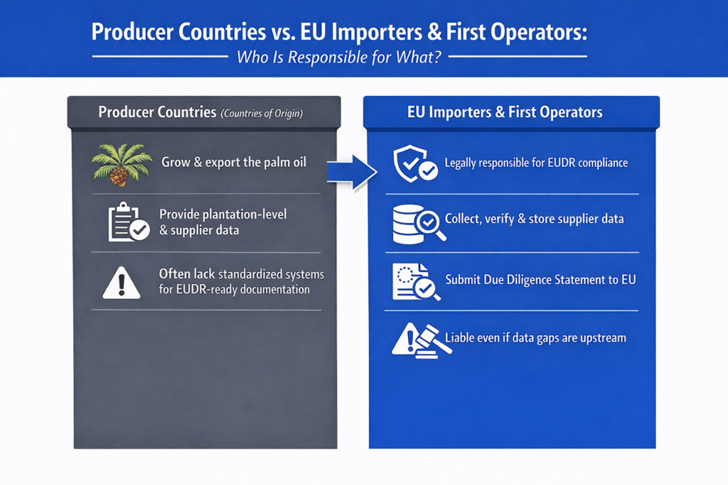 Supplier Data Collection in EUDR for the Palm Oil Supply Chain