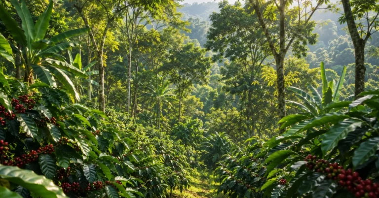 agroforestry in coffee value chain, coffee value chain, coffee supply chain, coffee traceability