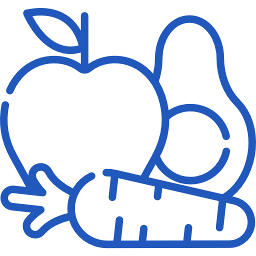 Fruits and vegetables