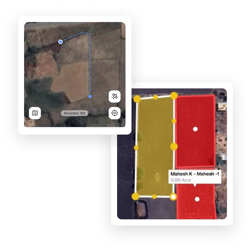 Sustainability gis farm plots web