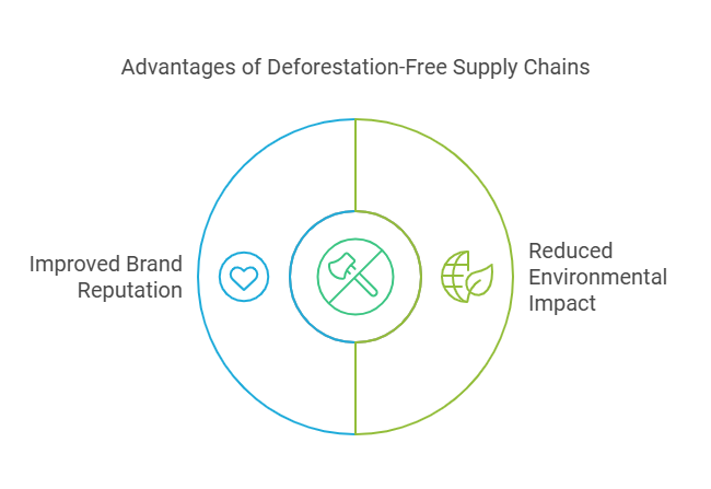 advantages of deforestation free supply chain, deforestation solutions