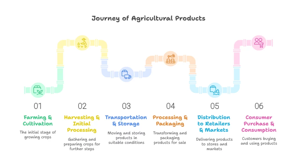 agriculture food supply chain, food supply chain