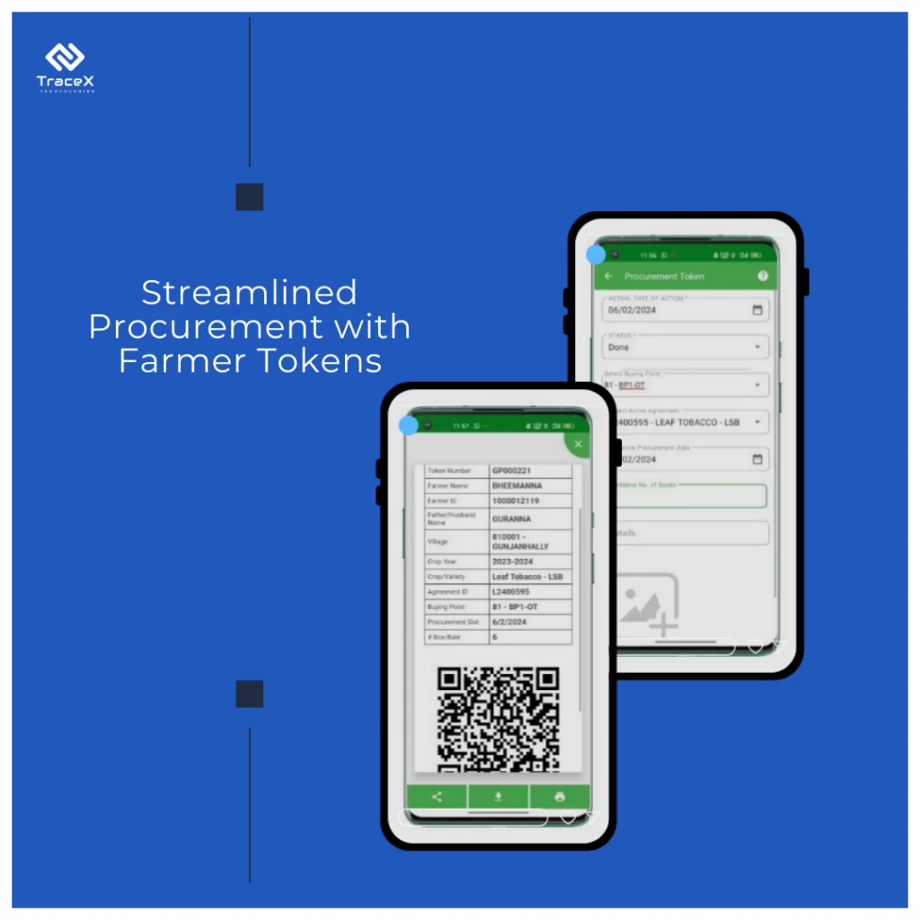 Harvest Procurement with Farmer Tokens, Harvest Procurement