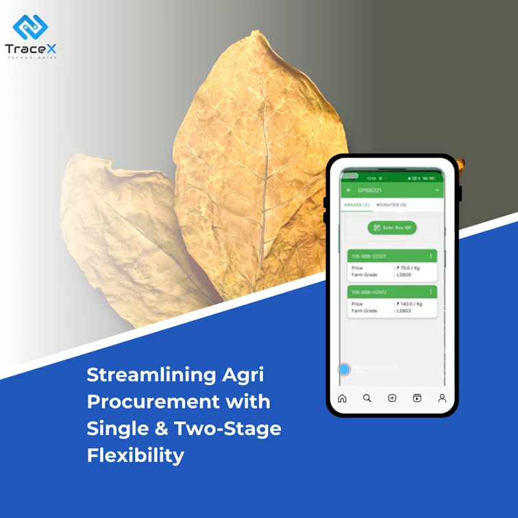 Streamlining agri procurement with single and stage flexibility