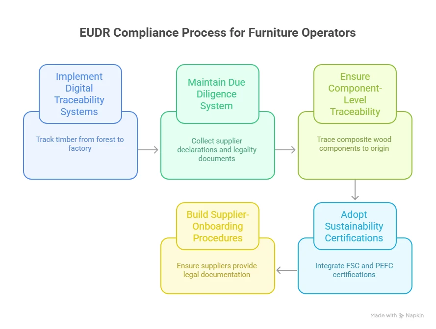wood supply chain, eudr wood, eudr wood supply chain