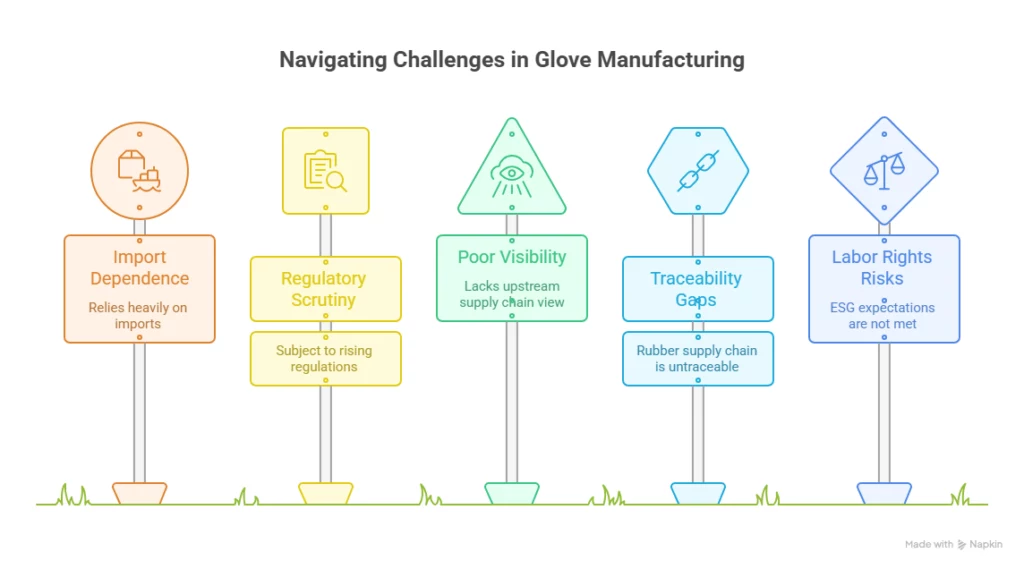 Gloves supply chain, eudr gloves, eudr gloves supply chain