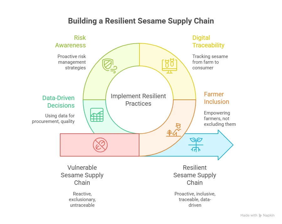 Sesame Supply Chain, sesame traceability