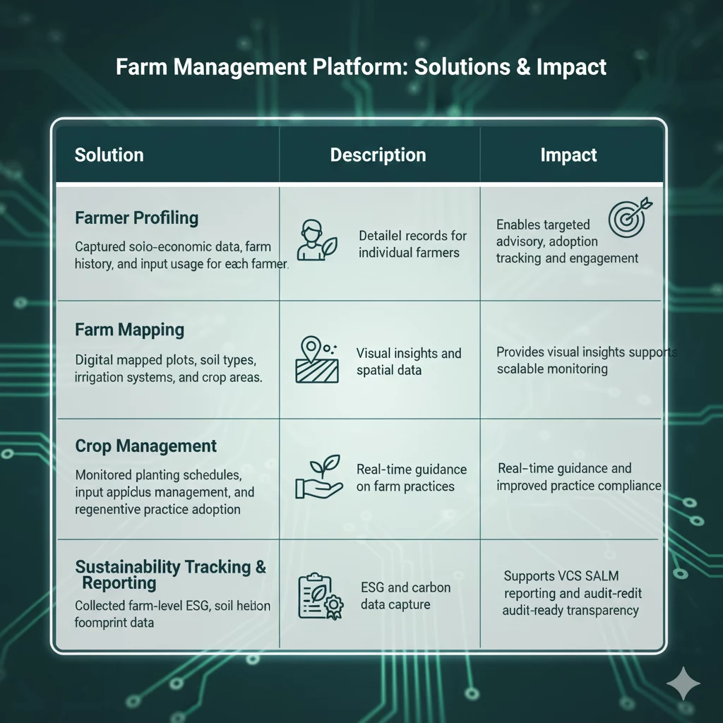 Sugarcane Farmers with TraceX Farm Digitization Solutions