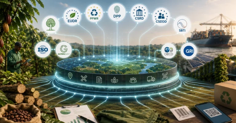 sustainability frameworks, standards and regulations