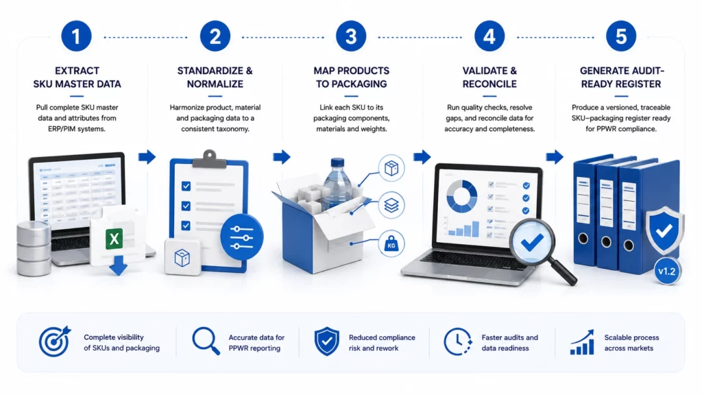 PPWR Product and SKU Mapping