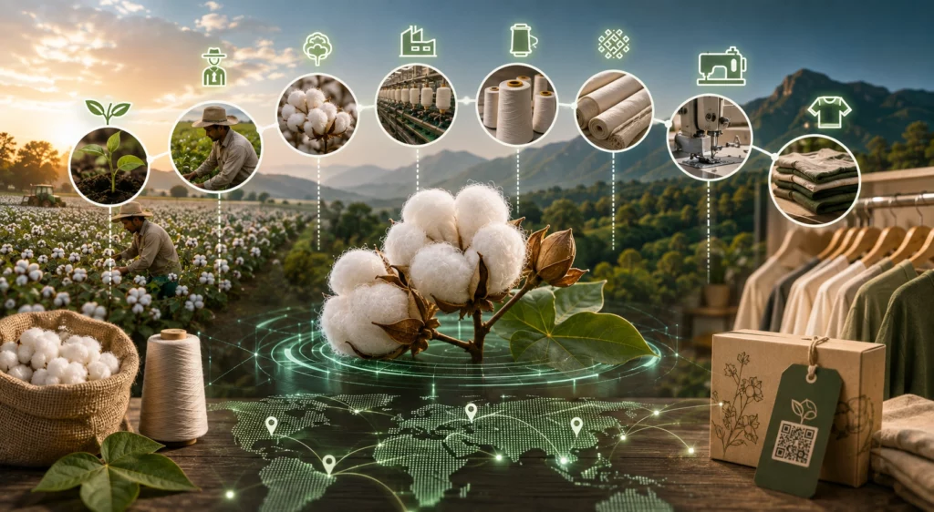 Digitally Traceable Cotton Supply Chain