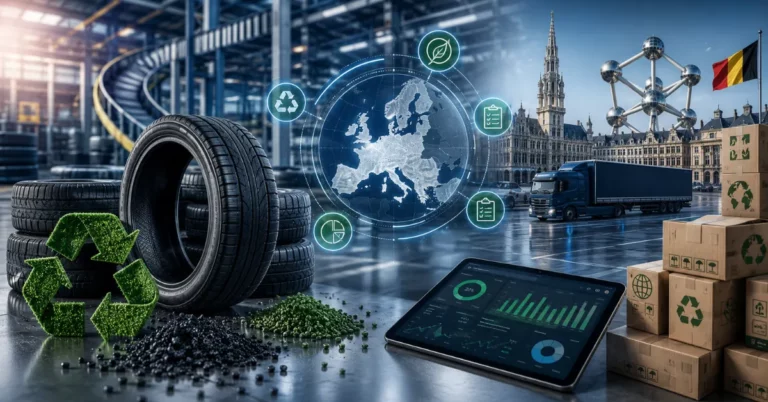PPWR Compliance for Tire Manufacturers in Belgium