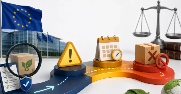 PPWR compliance after August 2026, PPWR enforcement 2026, PPWR penalties, PPWR market surveillance, PPWR after 12 August, PPWR Declaration of Conformity audit