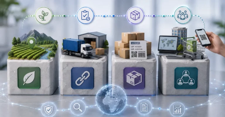 The four building blocks of supply chain traceability: provenance, chain of custody, batch traceability and supplier mapping