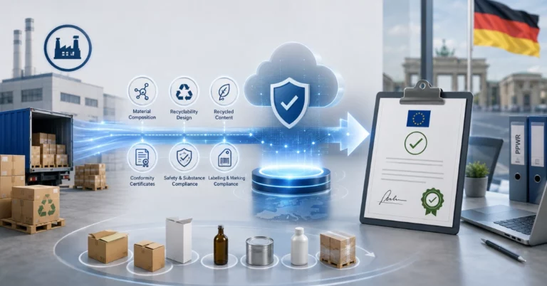 PPWR supplier compliance, PPWR Declaration of Conformity, PPWR technical documentation