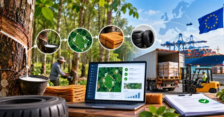 EUDR rubber compliance in India